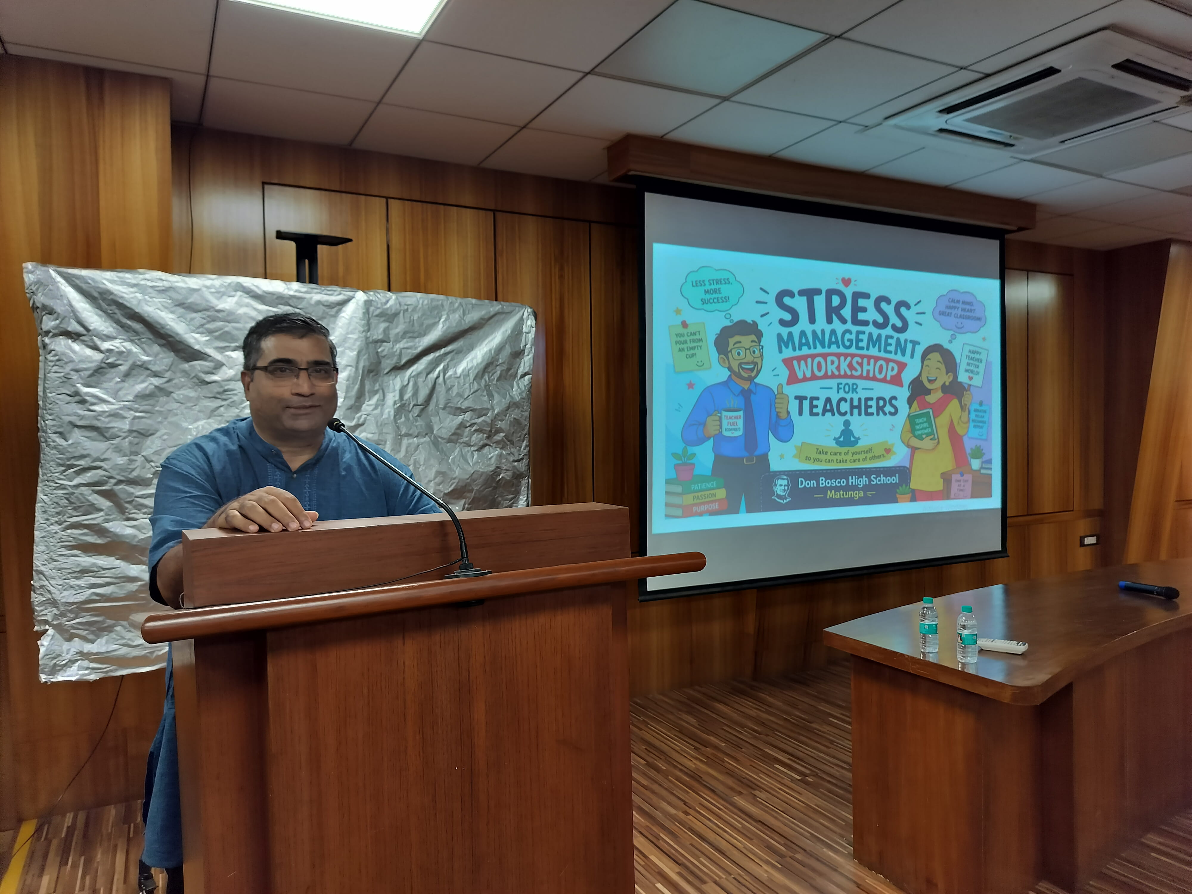 Report on the Workshop on Stress Management for Teachers